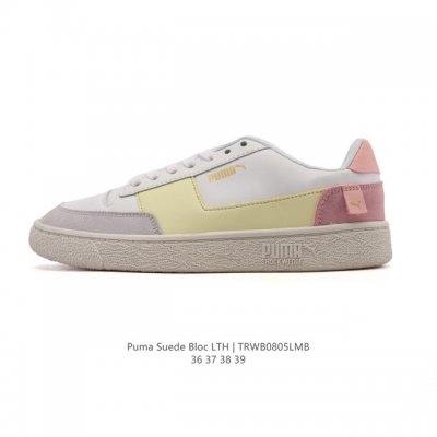新品 彪马 Puma 女士复古休闲板鞋 Suede Bloc 381188-02Puma彪马男鞋女鞋 2025夏季新款Suede Bloc Lth运动鞋板鞋时尚