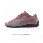 puma Speedca Og 彪马极速赛车系列低帮德训风拼接复古百搭休闲运动赛车鞋 鞋款从80、90年代赛车手所穿的防火赛车鞋为原型，鞋身线条模仿了赛车的流线