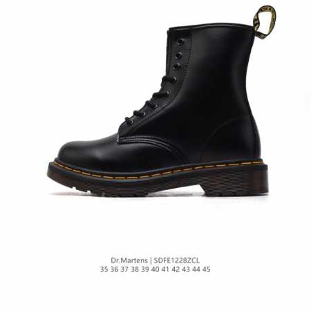 公司级 D.R Martens 马汀博士马丁靴 男女士皮鞋 增高厚底网红经典英伦风上线人手必备dr.Martens 复古靴子 高帮系列 防滑皮靴 潮流休闲鞋 英 - 点击图像关闭