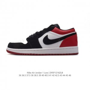 耐克 乔丹air Jordan 1 Low Aj1 乔1 乔丹1代aj1 低帮复古文化休闲运动篮球鞋。该鞋款从 1985 年元年款汲取设计灵感，焕新演绎简约经典