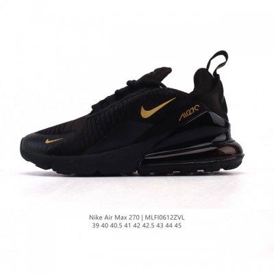 耐克 Nike Air Max 270 后半掌气垫缓震运动鞋时尚男士跑步鞋 。作为 Nike 休闲型 Air Max 鞋款，Nike Air Max 270 运