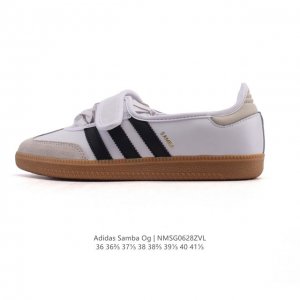 公司级 阿迪达斯 德训鞋 Adidas Originals Samba Og Shoes 经典运动鞋小白鞋 T头鞋 男女士板鞋 玛丽珍 芭蕾舞鞋 彰显休闲摩登风
