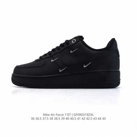 160 耐克 Nike Air Force 1 '07 Low 空军一号含气垫 小白鞋 低帮百搭厚底增高休闲运动板鞋。柔软、弹性十足的缓震性能和出色的中底设计， - 点击图像关闭