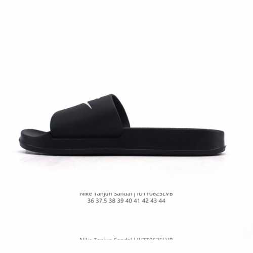 耐克 Nike Wmns Nike Tanjun Sandal 百搭单品耐克运动拖鞋 Pu皮鞋面 泡棉大底 轻盈舒适 夏日海滩休闲拖鞋夏季 时尚舒适 一字拖 高