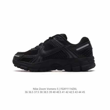 Nike 耐克夏季 Zoom Vomero 5 运动鞋休闲训练跑步鞋。Nike Zoom Vomero 5 男女子运动鞋妥帖包覆足部，提供透气支撑效果。耐穿材料 - 点击图像关闭