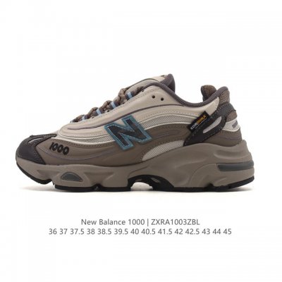 公司级 新百伦 Newbalance1000系列回归 Ald X 新百伦 老爹鞋，新联名厚底增高百搭运动跑鞋曝光了！作为Nb最高端的鞋型,诞生于1999年,一度