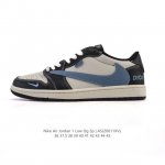 公司级 真标 耐克 Nike Air Jordan 1 Low Og Sp Military Blue Aj1乔1倒勾 2025年新款 蛇年新款 低帮篮球鞋 A