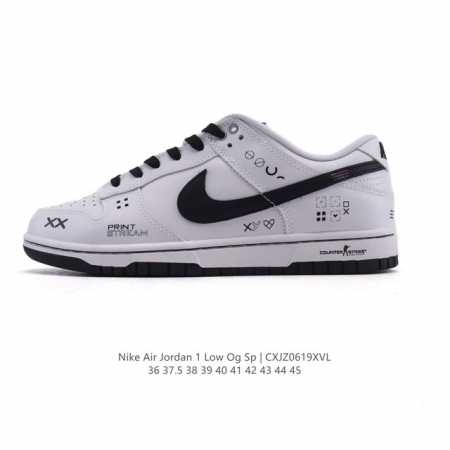 公司级 真标 耐克 Nike Air Jordan 1 Low Og Sp Military Blue Aj1乔1倒勾 2025年新款 蛇年新款 低帮篮球鞋 A - 点击图像关闭