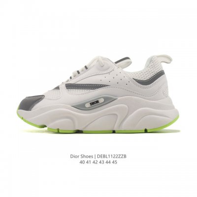 Dior 迪奥 高奢品牌 彰显高级气质 Dior 运动鞋低帮系列复古休闲鞋时尚慢跑鞋厚底系带 运动跑鞋 生活休闲鞋 男女同款 时髦单品 时尚百搭 Dior 码数