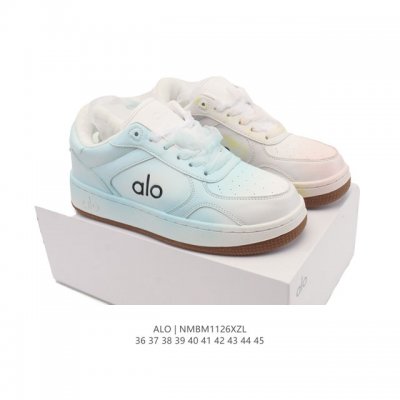 公司级 Alo Yoga Recovery Mode 舒适简约小白鞋 防滑耐磨 低帮 厚底增高运动板鞋 男女款 明星圈很火的Alo真的很贵气 质感一绝 这鞋轻便