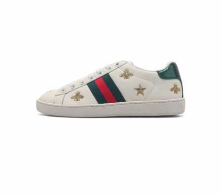 Gucci 古奇 小白鞋 古驰奢侈品男女运动鞋 刺绣蜜蜂休闲鞋子 Gucci Tennis 1977老花帆布鞋 经典耐穿复古感满满的gucci老花帆布鞋老花满印 - 点击图像关闭