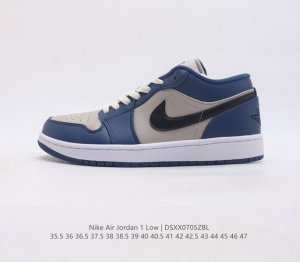 公司级耐克nike Wmns Air Jordan 1 Low Wmns Air Jordan 1 Low White Wolf Grey Aj1乔丹一代低帮经