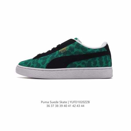 PUMA彪马SUEDE XL SKATE男女鞋复古休闲鞋运动厚底增高板鞋1整双鞋整体是亮色鞋身和大号LOGO以及白色鞋底。鞋身材质是绒面的看起来质感不错。烫金的 - 点击图像关闭