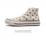 Converse 匡威 高帮男女运动鞋 厚底增高板鞋 真标硫化工艺，聚氨酯pu拉帮缓震中底匡威converse Chuck Taylor 1970 Hi Pai