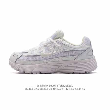 耐克 Nike 男女子休闲运动鞋p-6000Premium 轻便舒适透气防滑缓震耐磨跑步鞋。P-6000 是一款植根于 2000 年代风格的混合款式，让人想起去 - 点击图像关闭