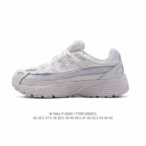 耐克 Nike 男女子休闲运动鞋p-6000Premium 轻便舒适透气防滑缓震耐磨跑步鞋。P-6000 是一款植根于 2000 年代风格的混合款式，让人想起去