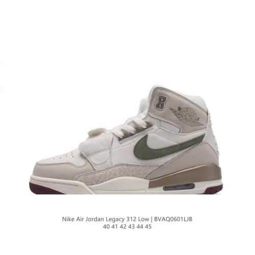 特价头层皮 耐克 Aj 乔丹 Air Jordan Legacy 312 男士高帮低运动鞋百搭篮球鞋。酷炫混搭，谁人不爱？Air Jordan Legacy 3