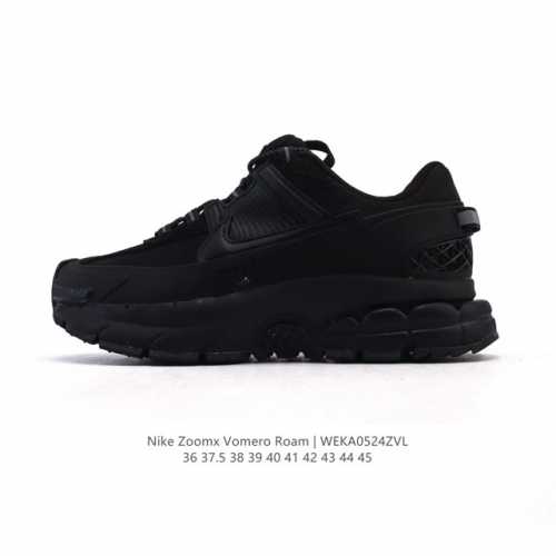 耐克Nike Zoom Vomero Roam马拉松复古跑五代休闲运动慢跑鞋 厚底增高老爹鞋 采用环保纤维革饰片组合网眼布鞋面材质 升级正确后跟Tpu加固 耐弯
