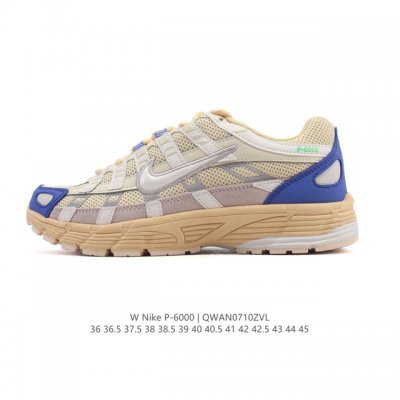公司级 耐克 Nike 男女子休闲运动鞋 P-6000Premium 轻便舒适透气防滑缓震耐磨跑步鞋。P-6000 是一款植根于 2000 年代风格的混合款式，