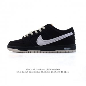 260 【公司级】耐克 Nike Sb Dunk Low Pro 男女同款运动鞋复古板鞋。采用柔软皮革鞋面，经久耐穿，塑就如元年款 Dunk 般的复古质感。鞋头
