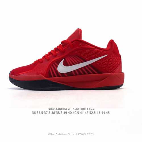 Nike耐克Sabrina 2 Ep 防滑耐磨 男女子同款低帮减震实战篮球鞋 Sabrina Ionescu 的成功早已眾所周知。 她在場上能有這等表現，是因為