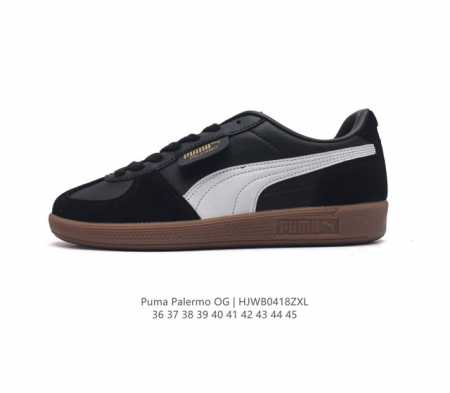 彪马puma Palermo Og 防滑耐磨低帮德训板鞋 男女同款运动鞋，Army Trainer Og休闲鞋沿用德训鞋经典外观 鞋身和鞋舌分别添加了品牌标志性 - 点击图像关闭