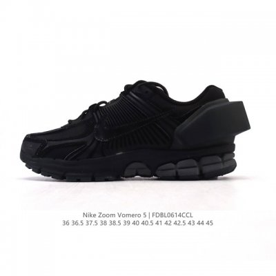 公司级 真标 耐克 Nike 耐克夏季 Zoom Vomero 5 运动鞋休闲训练跑步鞋。Nike Zoom Vomero 5 男女子运动鞋妥帖包覆足部，提供透