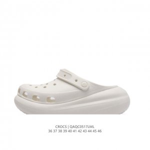 Crocs 沙滩洞洞鞋 男女休闲厚底增高凉拖鞋 卡骆驰杨幂同款 厚底增高凸显大长腿沙滩鞋 选择尺码时 建议选大一码 脚感更舒适 这款没有鞋盒 类型：男女鞋 尺码