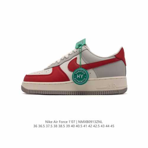 公司级 附赠送logo清洁刷 Af1耐克 Nike Air Force 1 ‘07 Low 空军一号厚底增高百搭休闲运动板鞋 原楦头原纸板 打造纯正空军版型，专