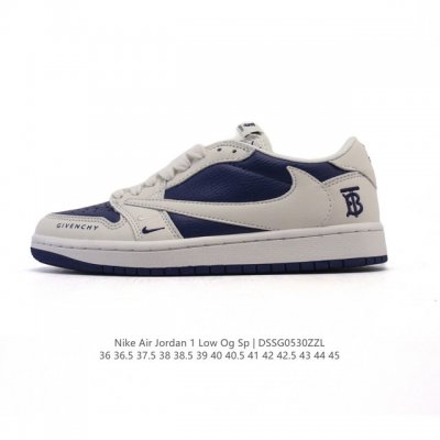 真标 耐克 Nike Air Jordan 1 Low Og Sp Military Blue Aj1乔1倒勾 2025年新款 蛇年新款 低帮篮球鞋 Aj1 乔