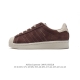 阿迪达斯 Adidas Superstar Ayoon W 三叶草运动鞋经典贝壳头板鞋 时尚男女鞋 。皮革鞋面材质 标志性的贝壳鞋头，锯齿三条纹，简约的线条。就