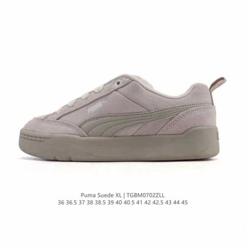 彪马 Puma 休闲板鞋 Suede Xl系列经典帆布厚底防滑耐磨舒适透气运动鞋 新年穿有型 时尚 穿搭 球鞋 穿搭 时尚 潮流 面包鞋 Puma面包鞋，情