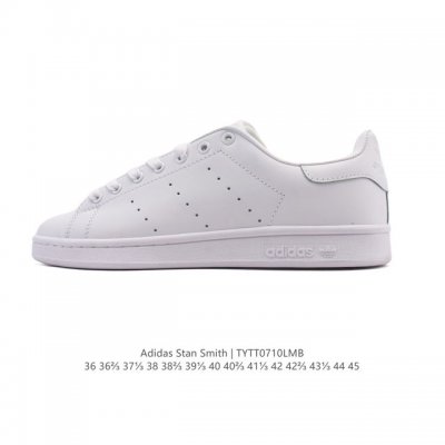 真标 阿迪达斯 Adidas 经典Y运动板鞋 新版本 Adidas Originals Stan Smith 厚底增高小白鞋！脚感新升级！整双鞋依旧是传统的低帮