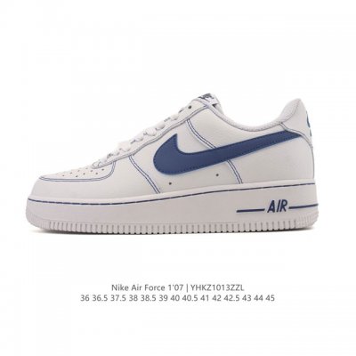 耐克 Nike Air Force 1 '07 Low 空军一号含气垫 低帮 小白鞋 百搭厚底增高休闲运动板鞋。柔软、弹性十足的缓震性能和出色的中底设计，横跨复