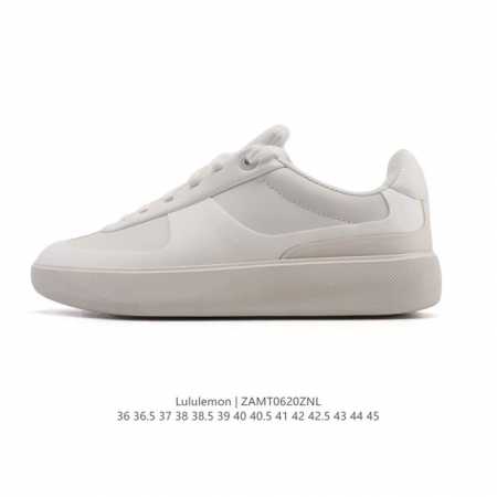 公司级 Lululemon Cityverse 露露乐蒙 板鞋 小白鞋，Lulu家的第一双男女同款板鞋，做的真心不错，颜值挺高的，上脚很轻盈，脚感还算舒适，整体 - 点击图像关闭
