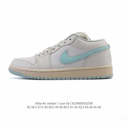 耐克 乔丹Air Jordan 1 Low Aj1 乔1 乔丹1代Aj1 低帮复古文化休闲运动篮球鞋。从1985 年面世的元年款汲取设计灵感，采用简洁大方的经典 - 点击图像关闭