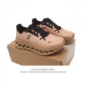 昂跑 On 训练鞋Cloudtitl 2025新品 男女同款防水缓震徒步鞋 厚底增高运动老爹鞋。缓震性能提升：Cloudtilt 采用了先进的缓震技术，能够有效