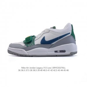 260 【公司级】耐克 Aj 乔丹 Air Jordan Legacy 312 低帮运动鞋 Aj312 乔312百搭篮球鞋 酷炫混搭，谁人不爱？Air Jord