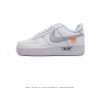 耐克 Off-White X Nk Air Force 1 Mca 空军一号低帮板鞋 Ow联名绿色艺术馆 全套原原楦纸版 越南原大装底 内置全气掌垫 重金采购原
