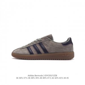 阿迪达斯 Adidas 德训鞋系列 清新 马卡龙 造型！阿迪达斯全新三叶草 Bermuda 运动板鞋悄悄上架！近期，Adidas Originals Bermu