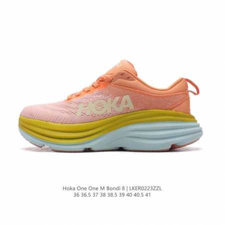 140 Hoka One One 邦代系列 Bondi 8 跑鞋 女子轻便缓震公路跑鞋。在 Hoka 系列中最耐磨的鞋子之一,Bondi 本季已经做出了决定性的 - 点击图像关闭