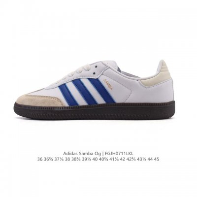 公司级 阿迪达斯 德训鞋 Adidas Originals Samba Og Shoes 经典运动鞋小白鞋 T头鞋 男女士板鞋 彰显休闲摩登风情的时尚经典鞋。它