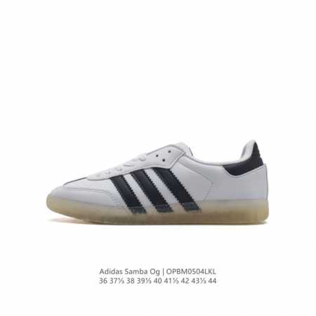 阿迪达斯 德训鞋 Adidas Originals Samba Og Shoes 经典运动鞋小白鞋 T头鞋 男女板鞋 彰显休闲摩登风情的时尚经典鞋。它诞生于50 - 点击图像关闭