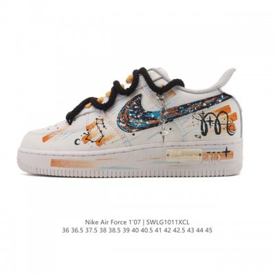 公司级 Af1耐克 Nike Air Force 1 ‘07 Low 空军一号 厚底增高百搭运动板鞋 原楦头原纸板 打造纯正空军版型，专注外贸渠道 全掌内置蜂窝