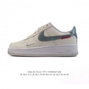 耐克 Nike Air Force 7 Low 2025新年新款 空军一号含气垫 中国结鞋带 小白鞋 低帮百搭厚底增高休闲运动板鞋。柔软、弹性十足的缓震性能和出