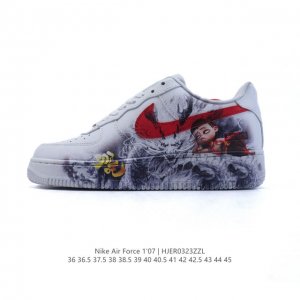 140 【降价原价180元】耐克Nike Air Force 1 Low 空军一号 Af1 2025年新款 小白鞋 哪吒之魔童降世 低帮百搭厚底增高休闲运动板鞋