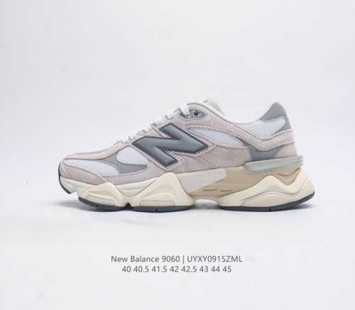 公司级 Nb 新百伦 New Balance Nb9060官方正品春季千禧小象蹄男款9060舒适百搭老爹鞋 全新 9060 款式将经典风格与现代设计融合到日常多