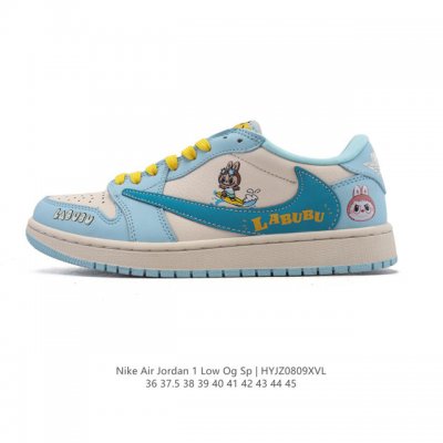 公司级 真标 耐克 Nike Air Jordan 1 Low Og Sp Military Blue Aj1乔1倒勾 2025年新款 蛇年新款 低帮篮球鞋 A