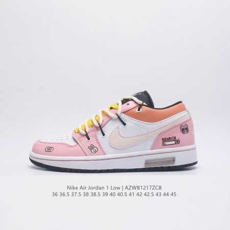耐克 Nike Air Jordan1 Low Aj1乔丹一代 Aj1 乔1 乔丹1代 解构绑带 低帮经典复古文化休闲运动篮球鞋 原鞋开模 拒绝公底 购置原厂同 - 点击图像关闭