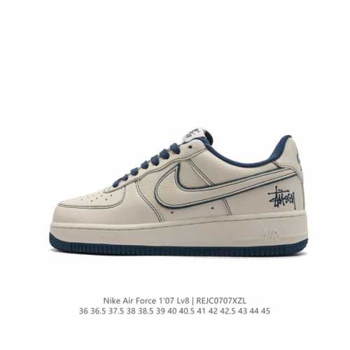 公司级 Af1耐克 Nike Air Force 1 ‘07 Low 空军一号 厚底增高百搭运动板鞋 原楦头原纸板 打造纯正空军版型，专注外贸渠道 全掌内置蜂窝
